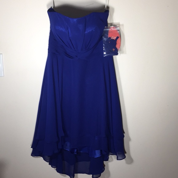 Cindy Collection Dresses & Skirts - NWT Cindy Collection Royal Blue Dress M